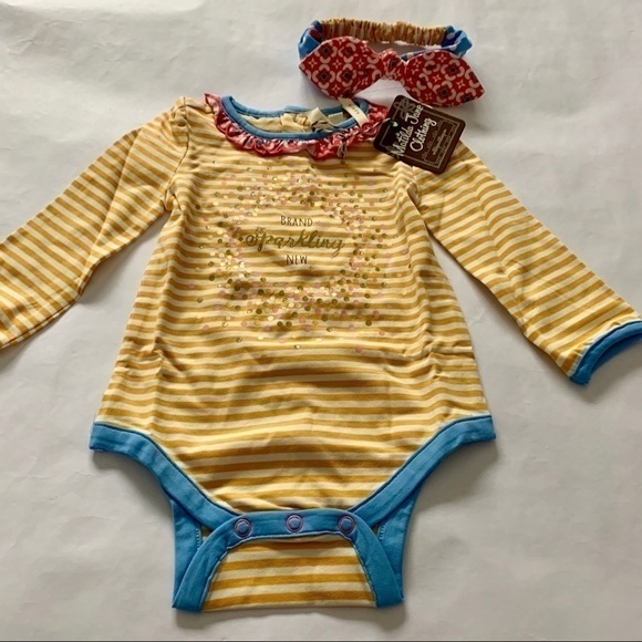 🍎MJ “HELLO BABY” BODYSUIT SET - Picture 4 of 8